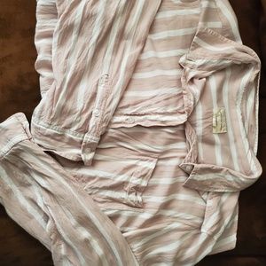 American eagle button down oversized top